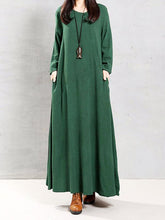 National Super Loose A-line Long Dress